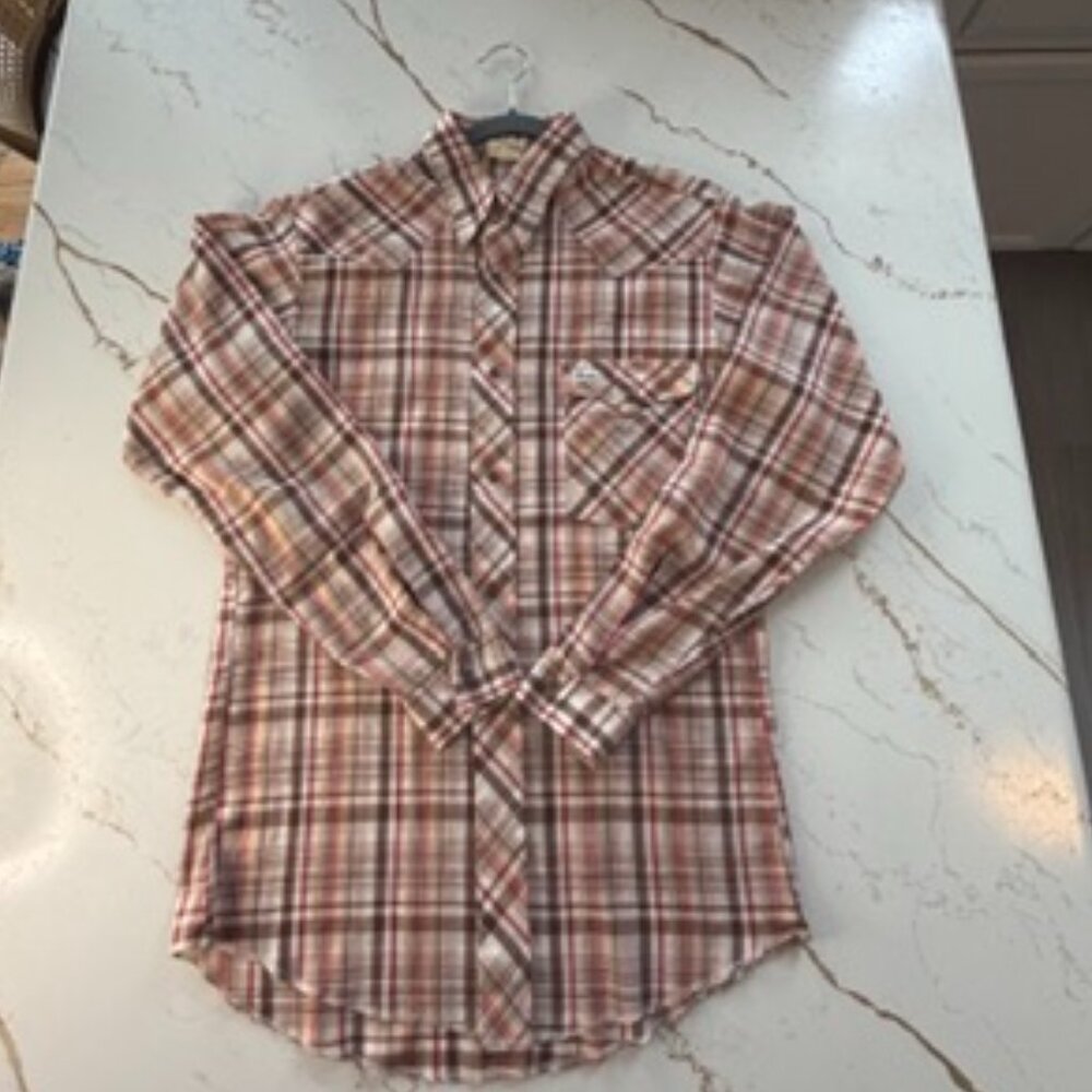 Vintage Wrangler Button Down Shirt - Youth size 20